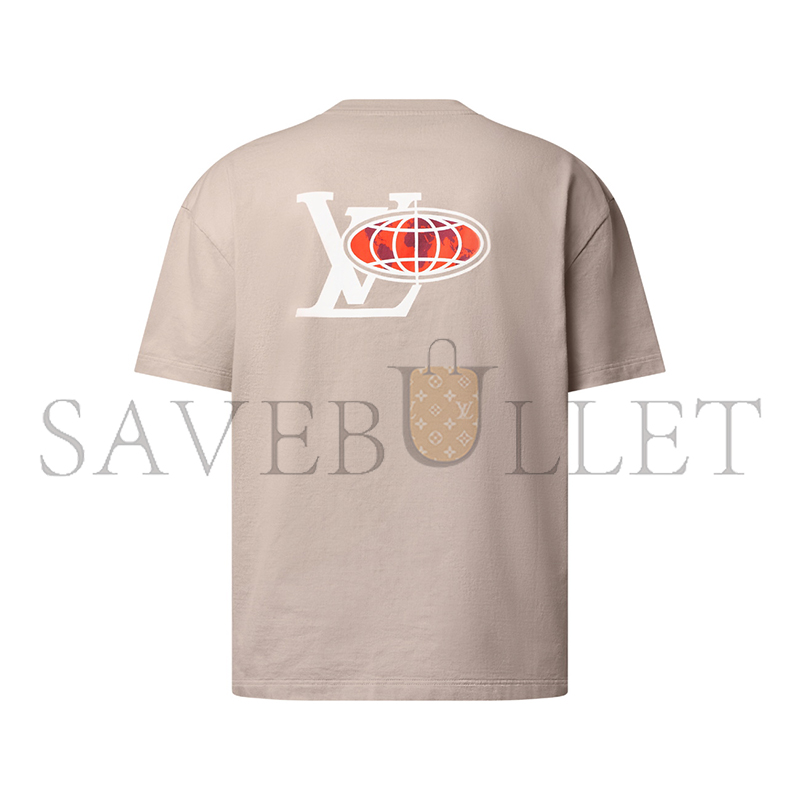 LOUIS VUITTON EMBELLISHED GRAPHIC COTTON T-SHIRT 1AHCKW